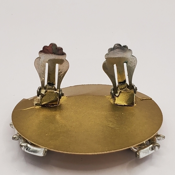 NOS VINTAGE SARAH COVENTRY COOL SURRENDER #7671 EARRINGS CLIP ON BOX JEWELRY NEW - Picture 11 of 12